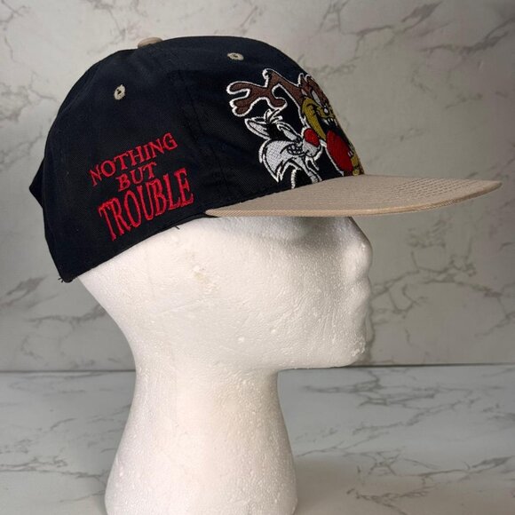 Vintage Warner Bros. Looney Tunes Hat Nothing But Trouble 1998 - Picture 8 of 10